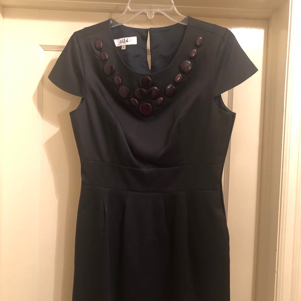 STUNNING navy blue tibi dress